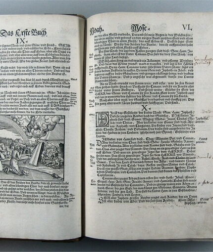Biblia:Das ist: || Die gantze Heilige || Schrifft:Deudsch || Auffs New zugericht. || D. Mart. Luth. || Wittenberg, 1541, gedruckt bei Hans Lufft, 40,0 x 29,0 cm Wartburg-Stiftung Eisenach, Bibliothek, Sig. 2212-50
