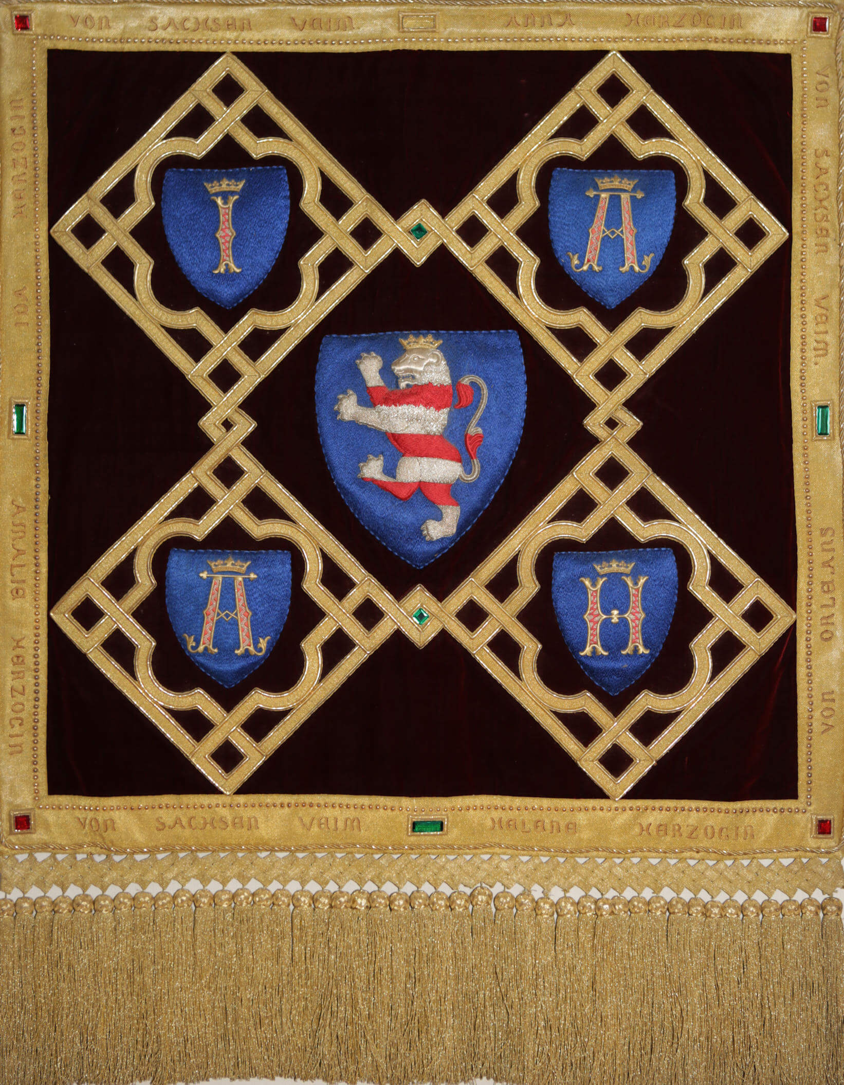 Seitenteil des Antependiums der Wartburgkapelle