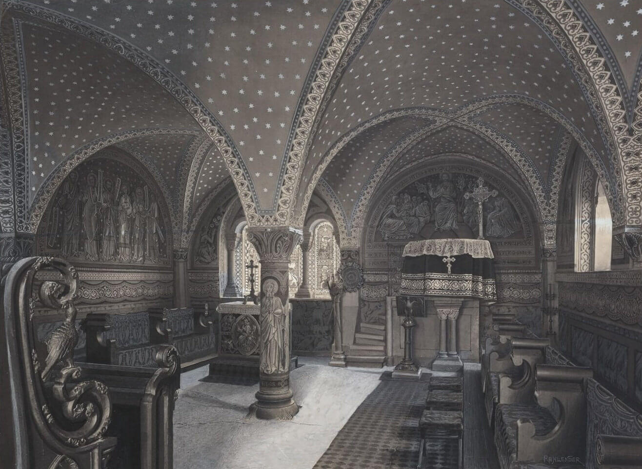 Die Kapelle im Palas der Wartburg