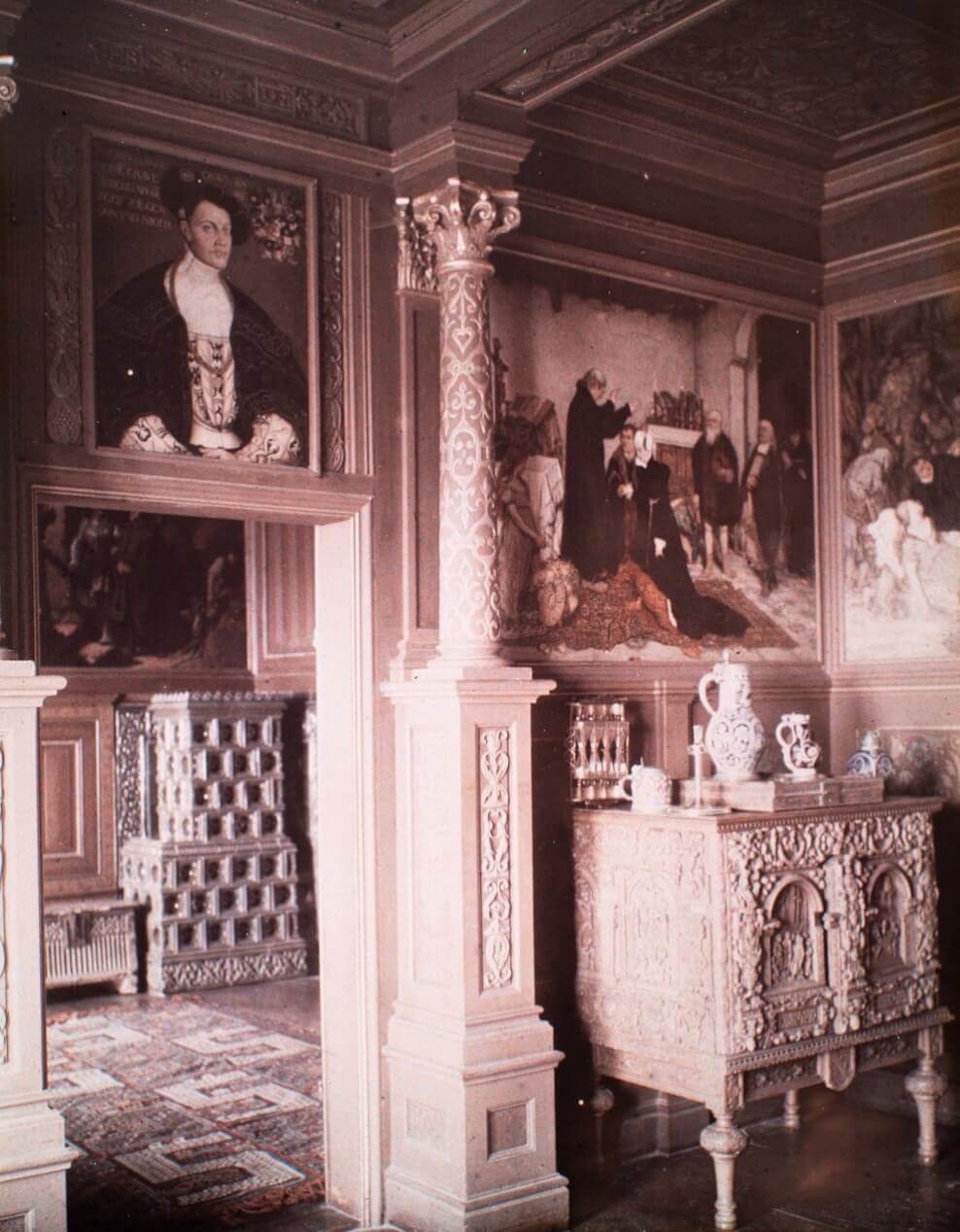 Das südliche Reformationszimmer der Wartburg