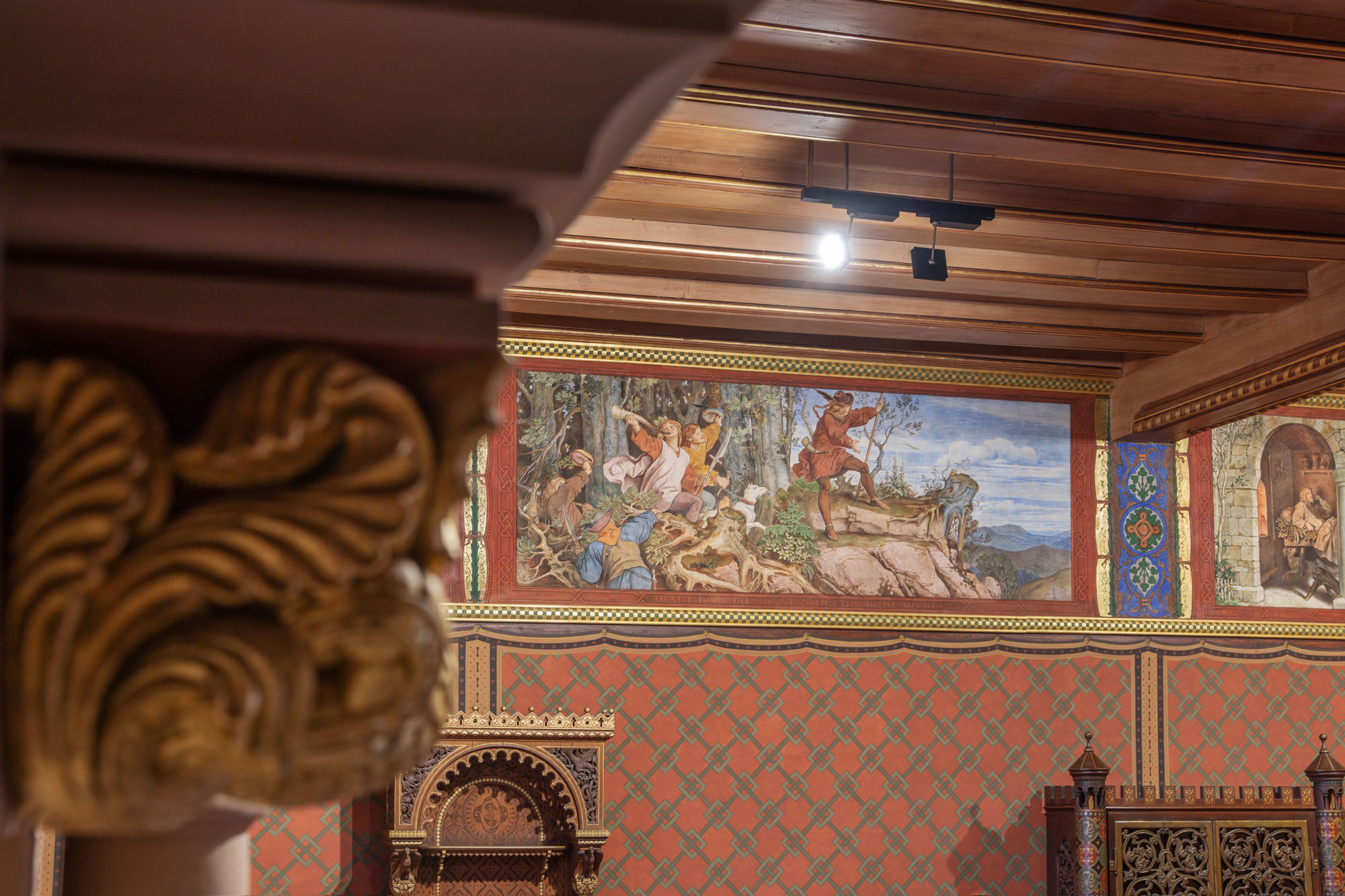 Fresken im Landgrafenzimmer der Wartburg
